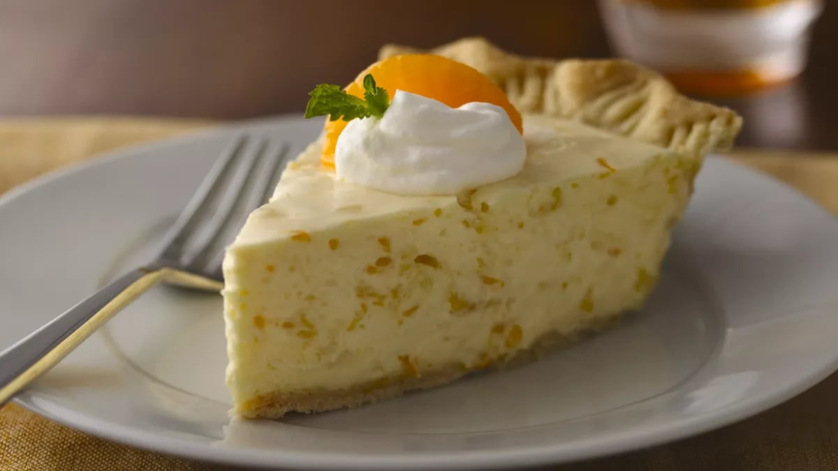 Tropical Fruit Chiffon Pie