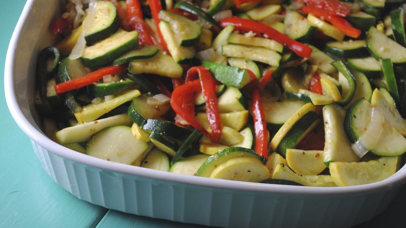 Sautéed Zucchini with Peppers