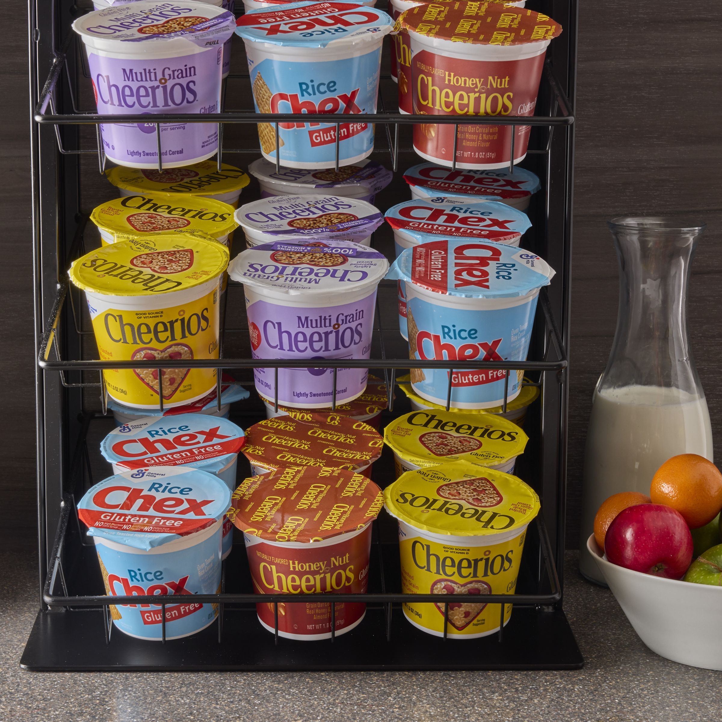  Styled General Mills Cereal Single Serve Cup Goodness Variety Pack (60 ct) 1.61 oz   