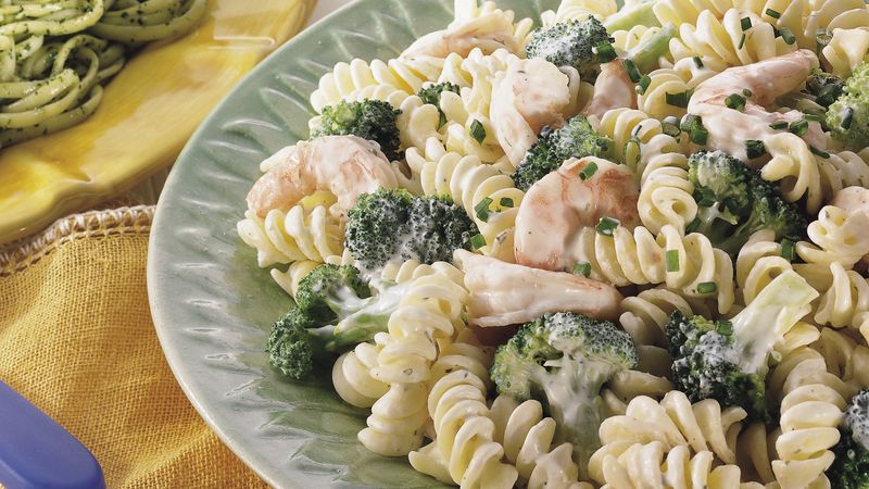 Creamy Shrimp and Broccoli Rotini