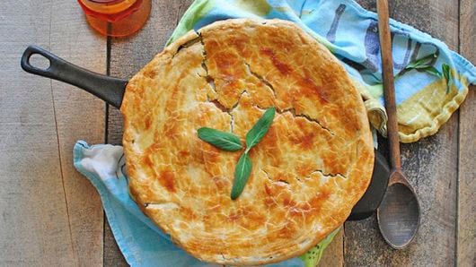 Chicken Pot Pie is the best in cast iron : r/castiron