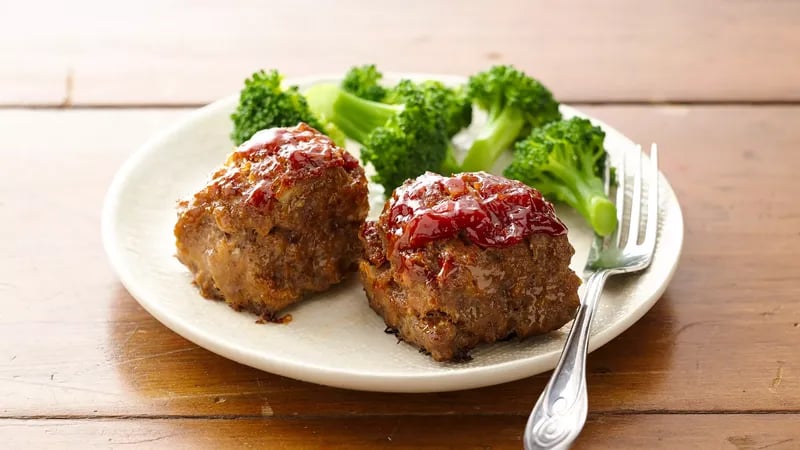 Impossibly Easy Mini Meatloaves