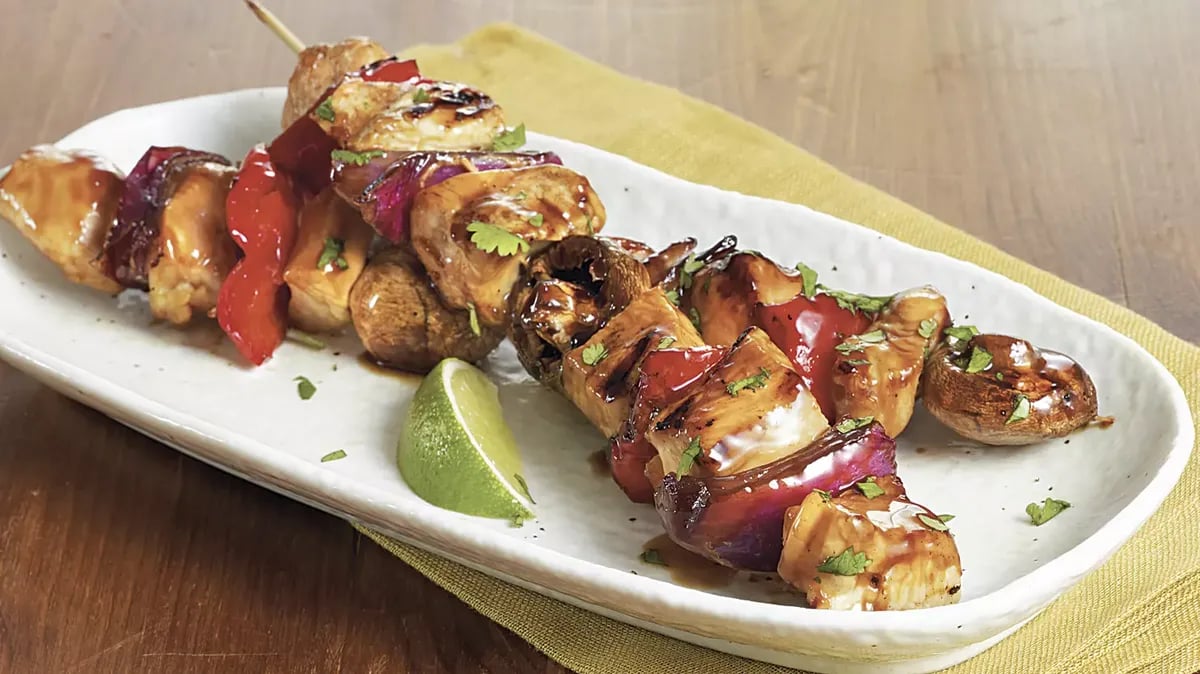 Asian Chicken Kabobs