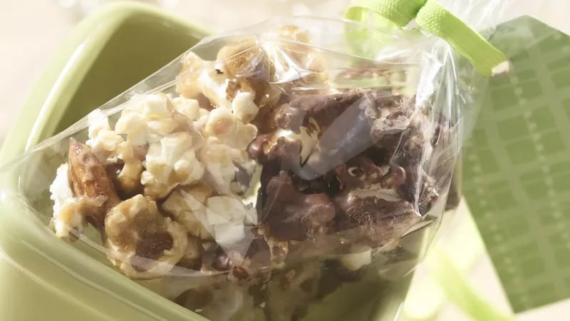 Chocolate-Covered Caramel Corn