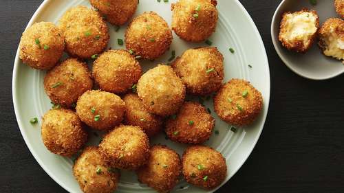 Loaded Cheesy Mashed Potato Balls