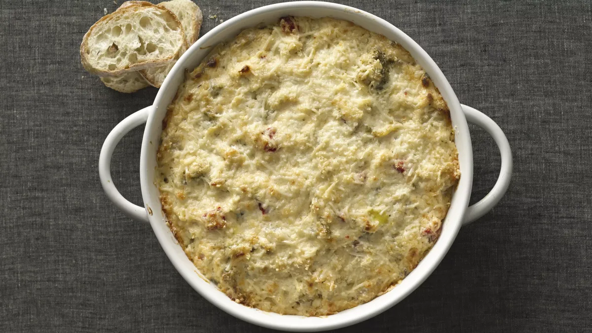 Broccoli and Artichoke Party Dip