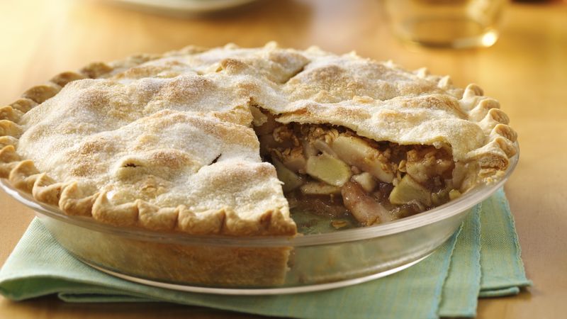 Apple-Pear-Pecan Harvest Pie