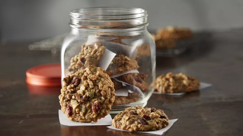 Pumpkin Spice Breakfast Cookies