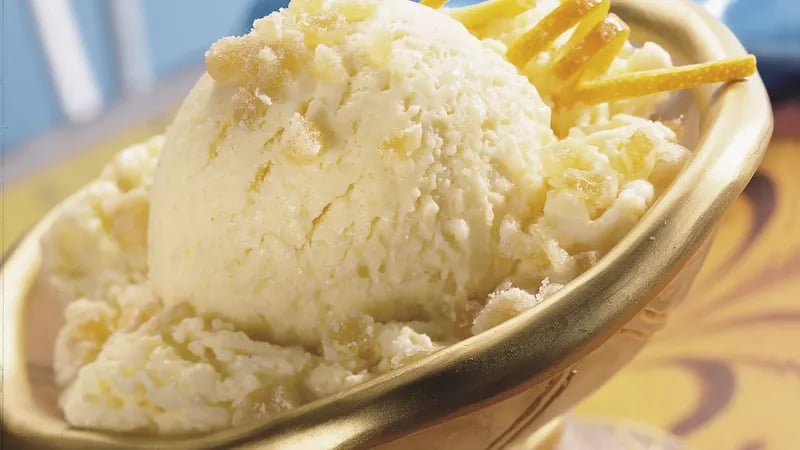 Ginger-Peach Ice Cream Dessert Recipe - Pillsbury.com