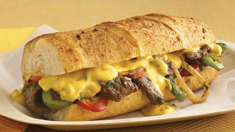 Philly-Goes-Mexican Cheesesteak