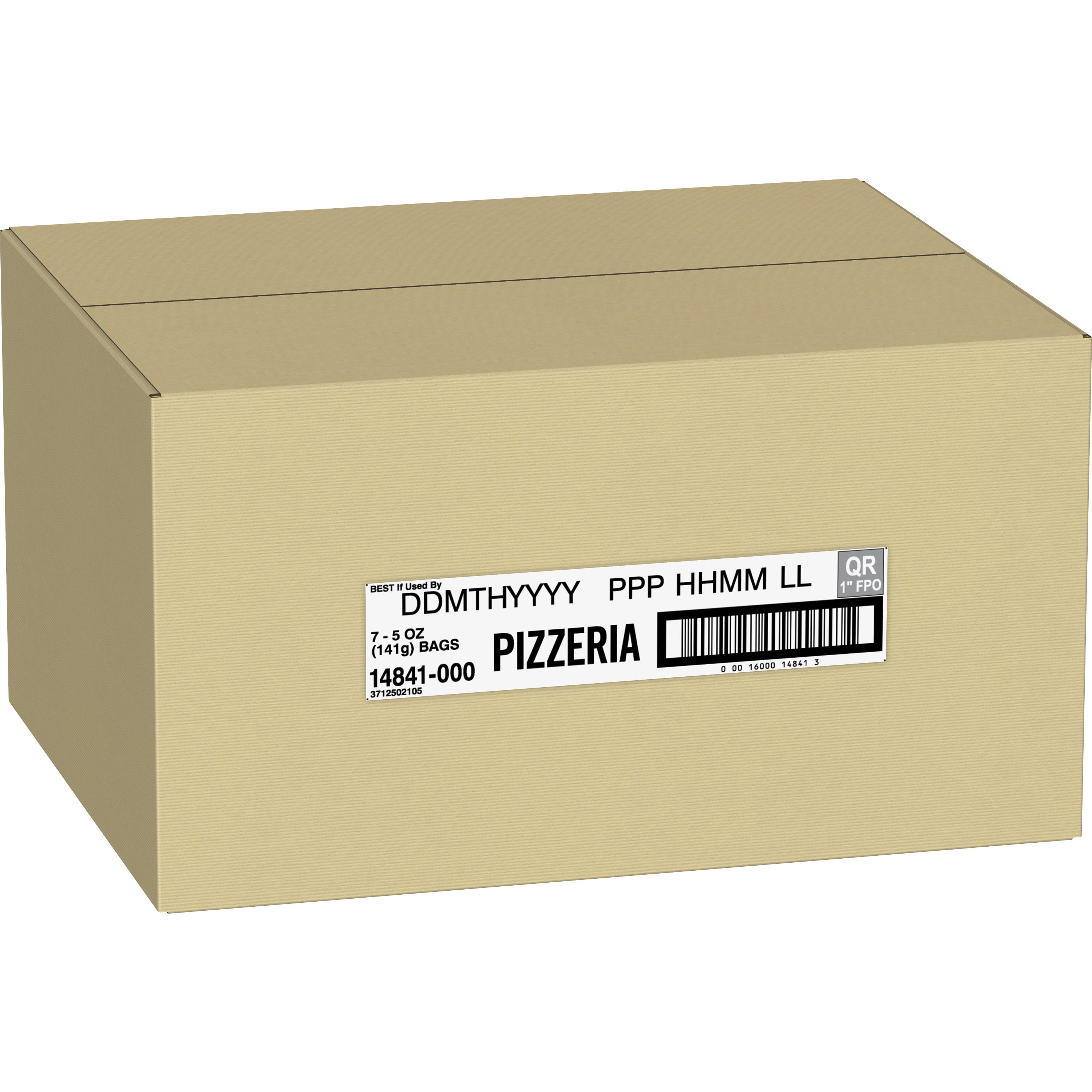 Case - Left Front 3D Gardetto's Snack Mix Bag Pizzeria Recipe 7/5 OZ