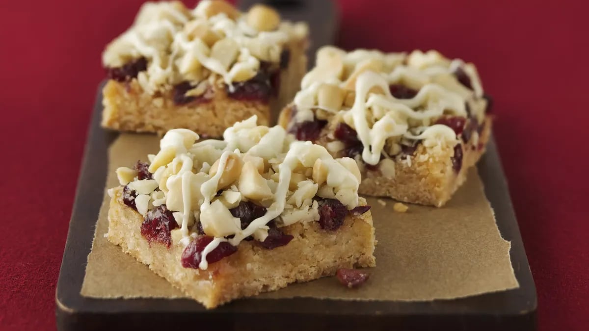 Cranberry-Macadamia Bars