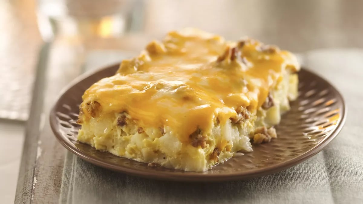 Overnight Tex-Mex  Egg Bake