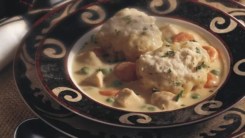 Chicken and Peppery Dumplings