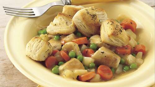 Skillet Chicken Pot Pie-image