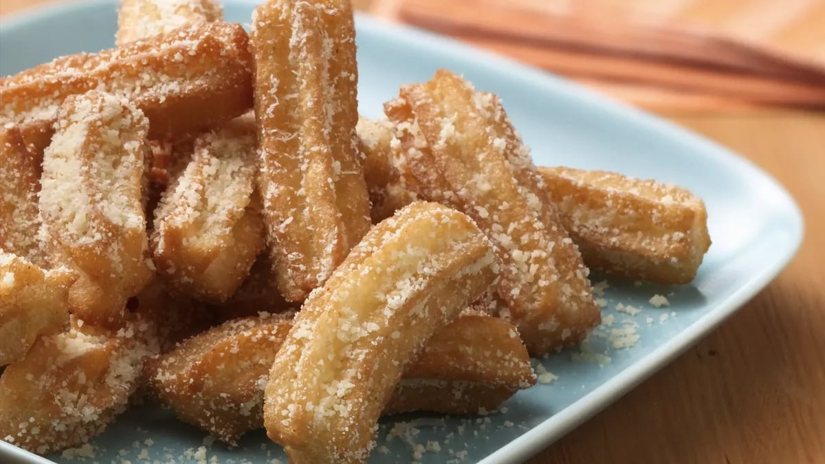 Garlic and Parmesan Churros