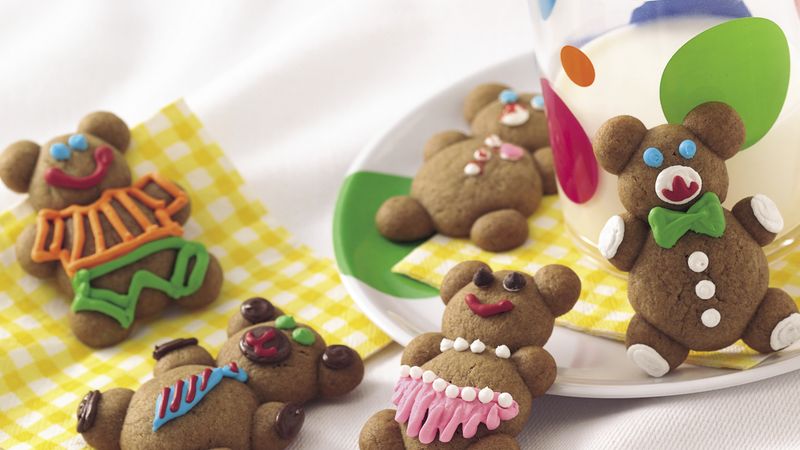 Gingerbread Bear Cookies