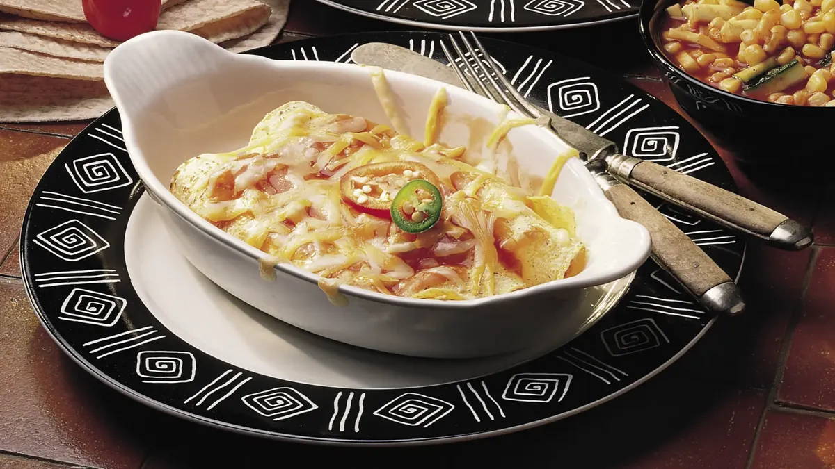 Cheesy Enchiladas