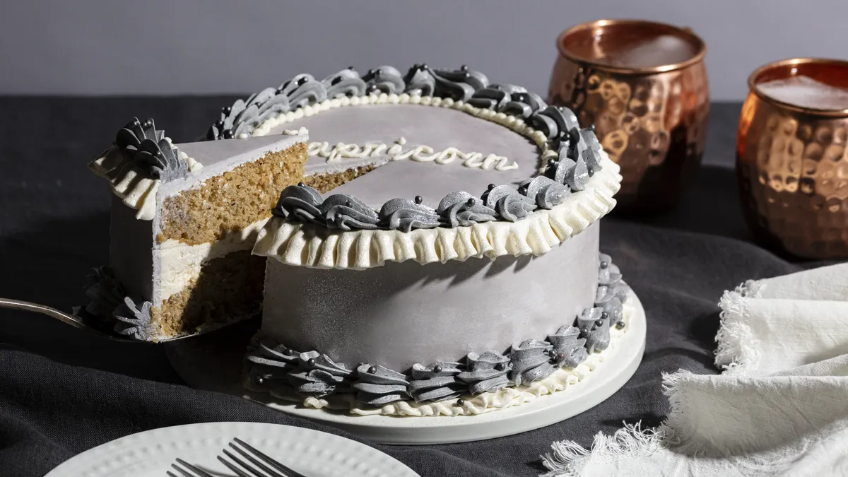 Capricorn Earl Grey Cake