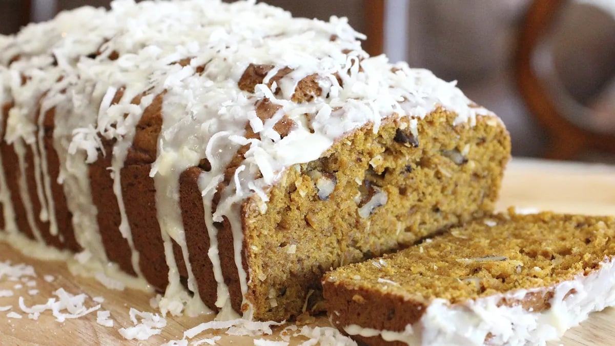 Coconut-Pumpkin Bread