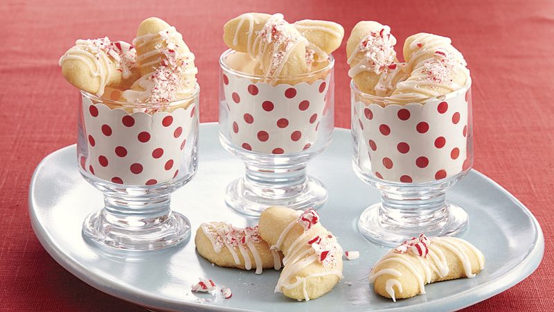 Peppermint Crescents