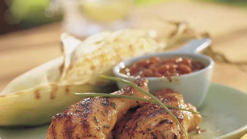 Maple-Mustard Glazed Chicken