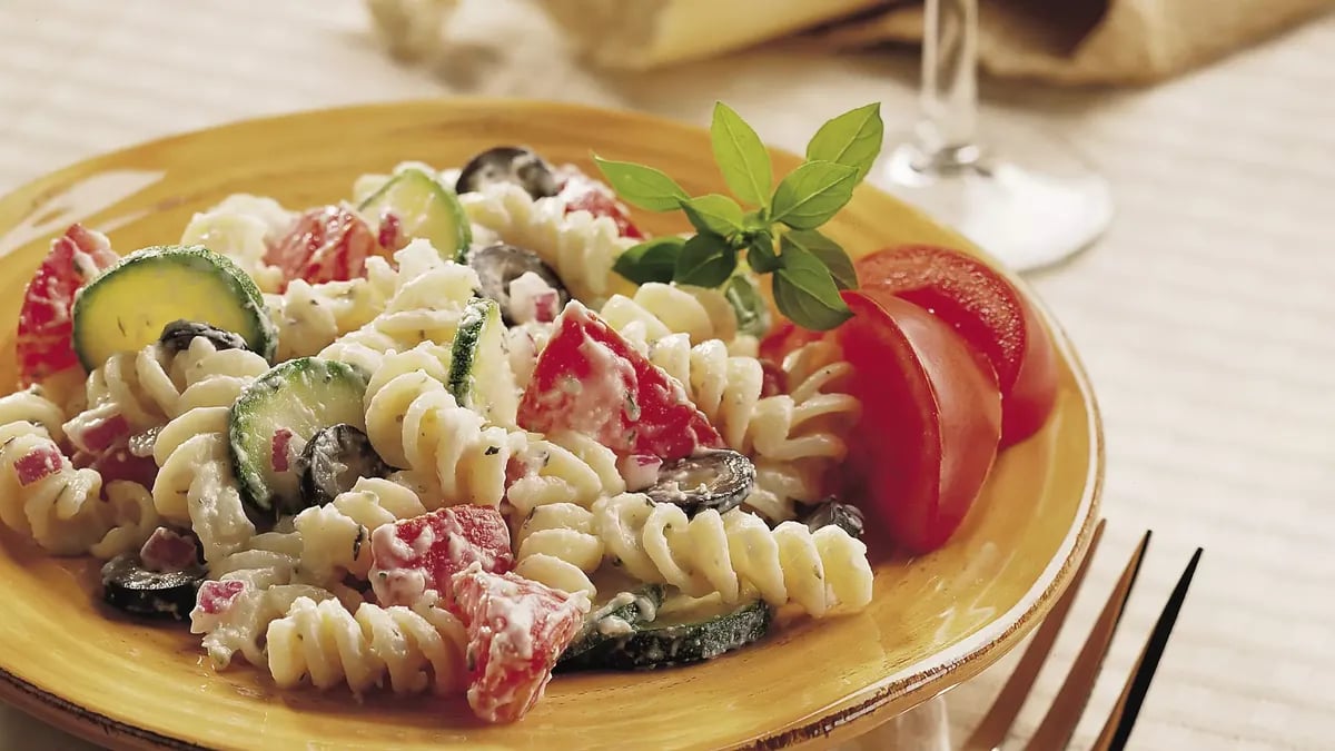 Creamy Italian Pasta Salad