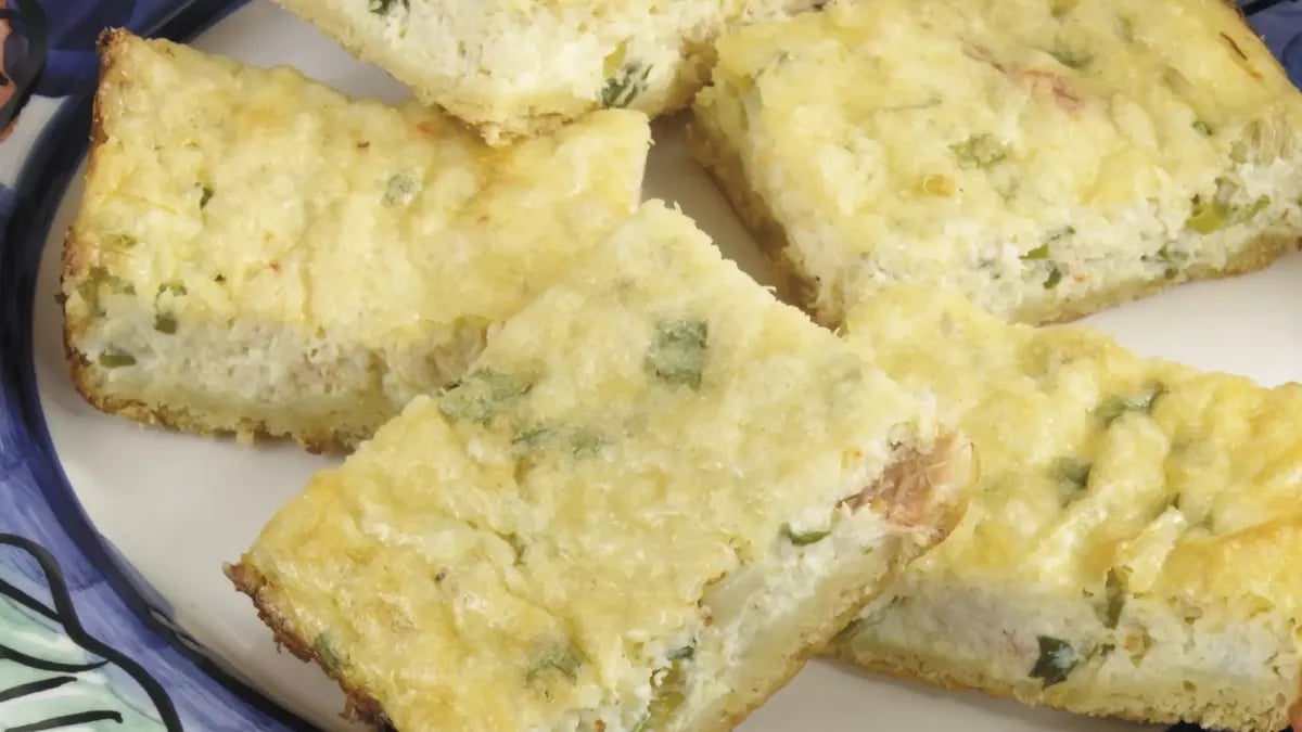 Crab Quiche Squares