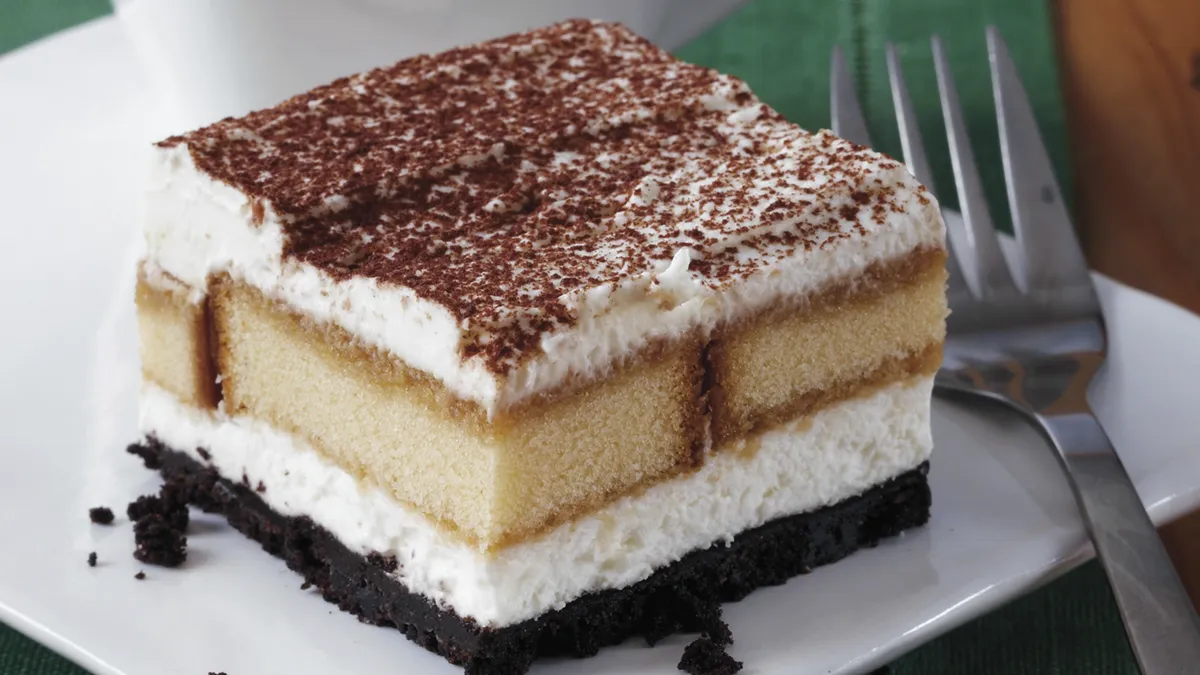 Tiramisu Layer Bars