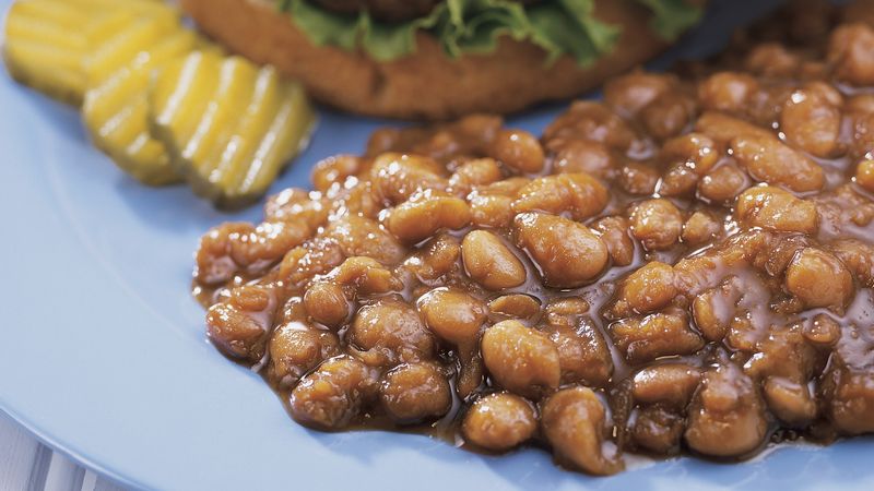 Slow-Cooked Baked Beans