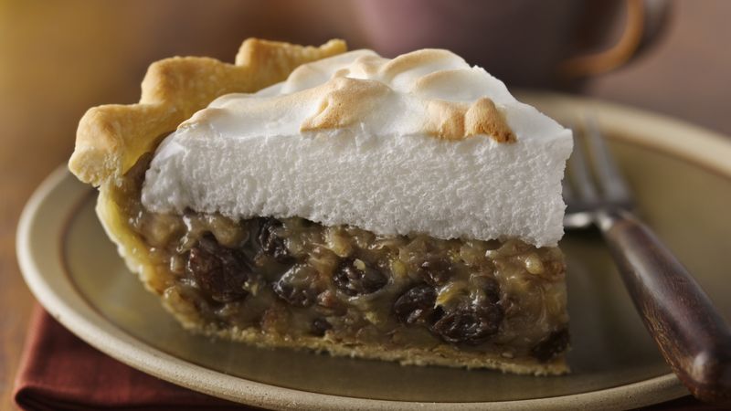 Sour Cream-Raisin Pie 