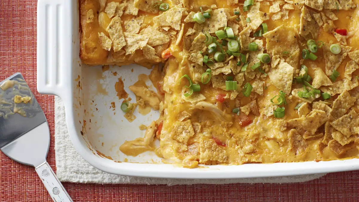 Chicken Queso Lasagna