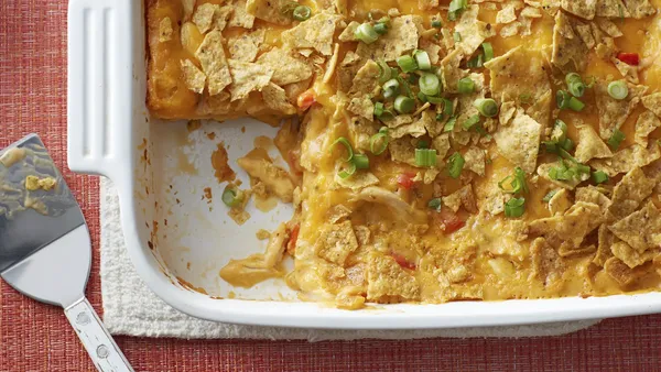 Chicken Queso Lasagna