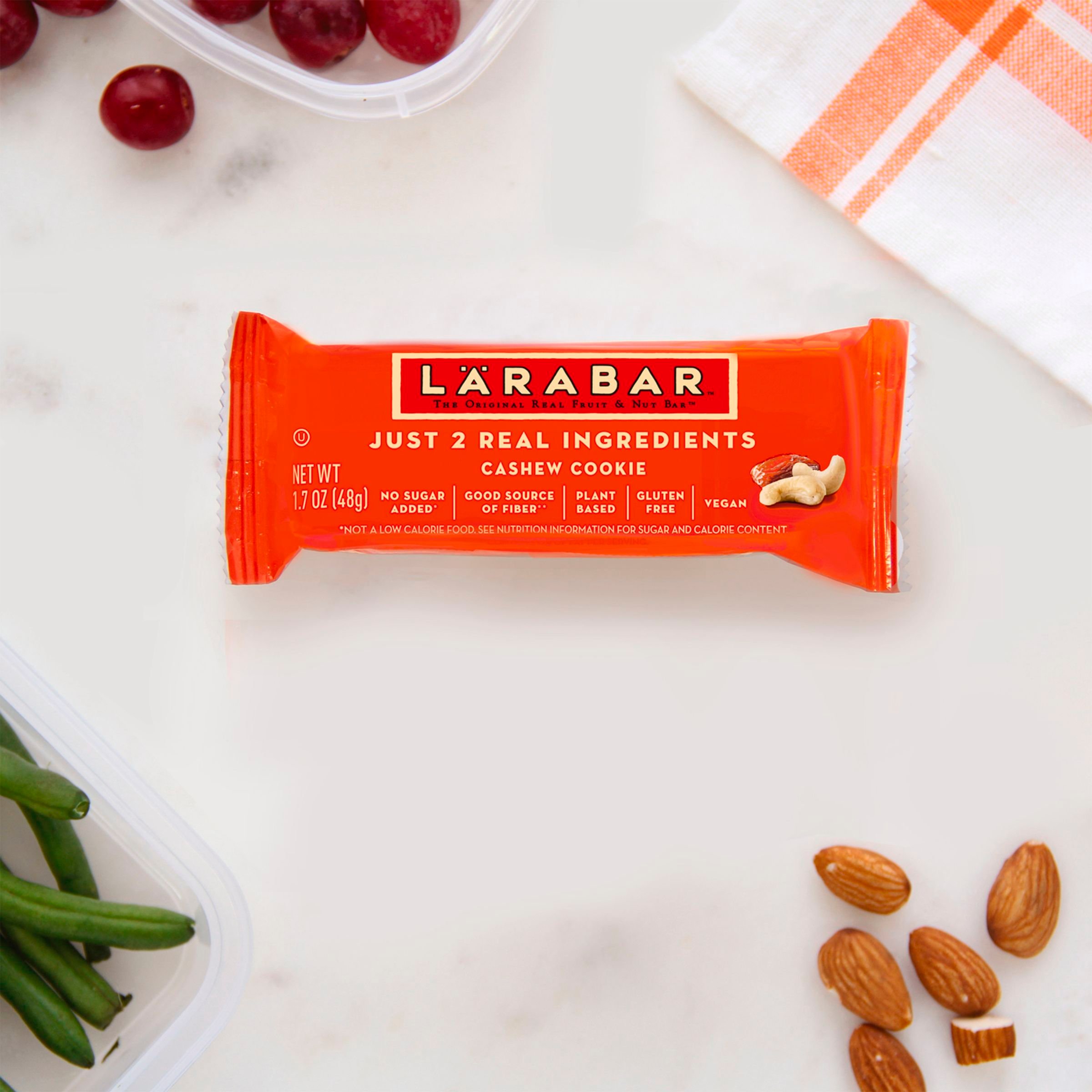  Styled Larabar Fruit & Nut Bar, Cashew Cookie, Gluten Free, 16 ct, 27.2 oz