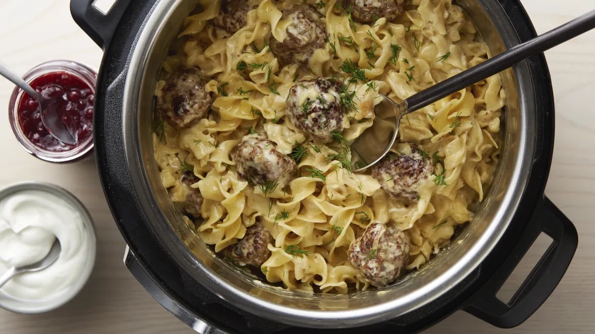 Instant Pot® Swedish Meatballs