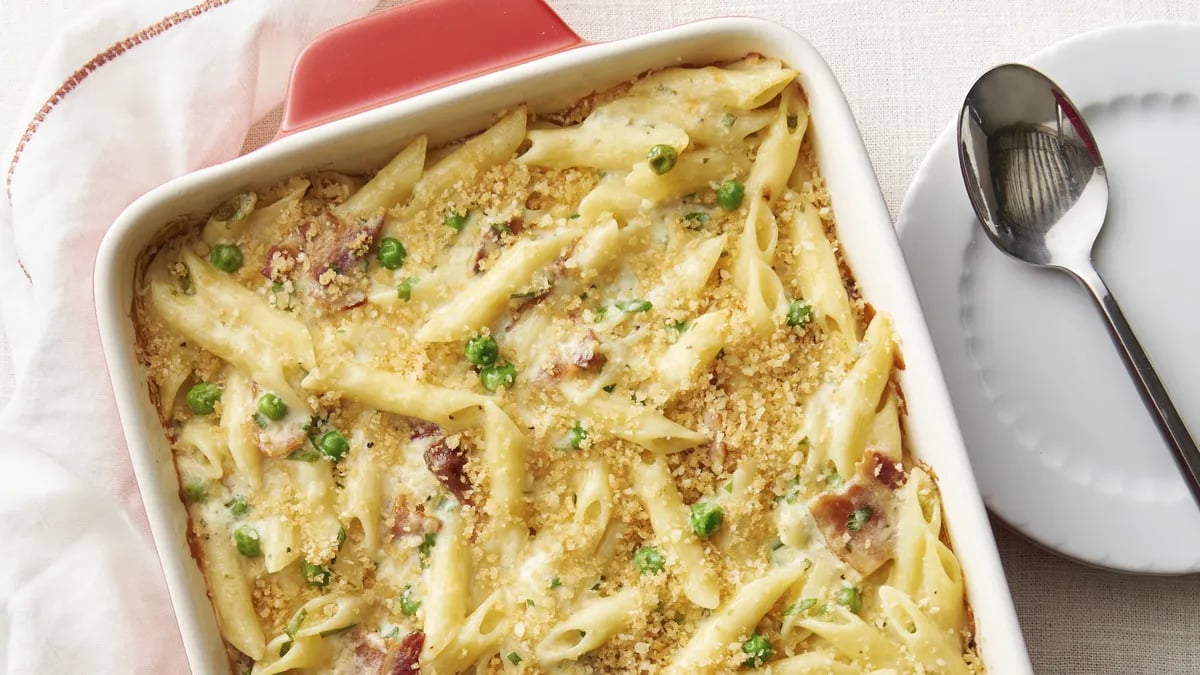 Carbonara Pasta Bake