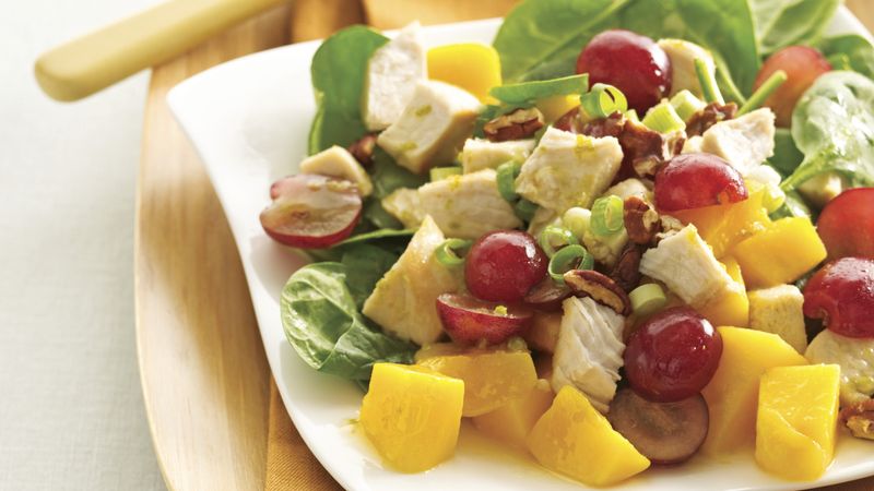 Gingered Chicken and Fruit Salad