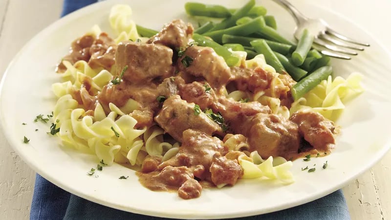 Slow-Cooker Beef Goulash