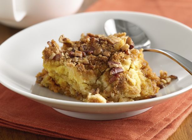 Pumpkin Pecan Crunch Cake