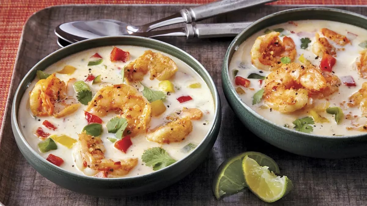 Thai Coconut Shrimp Soup