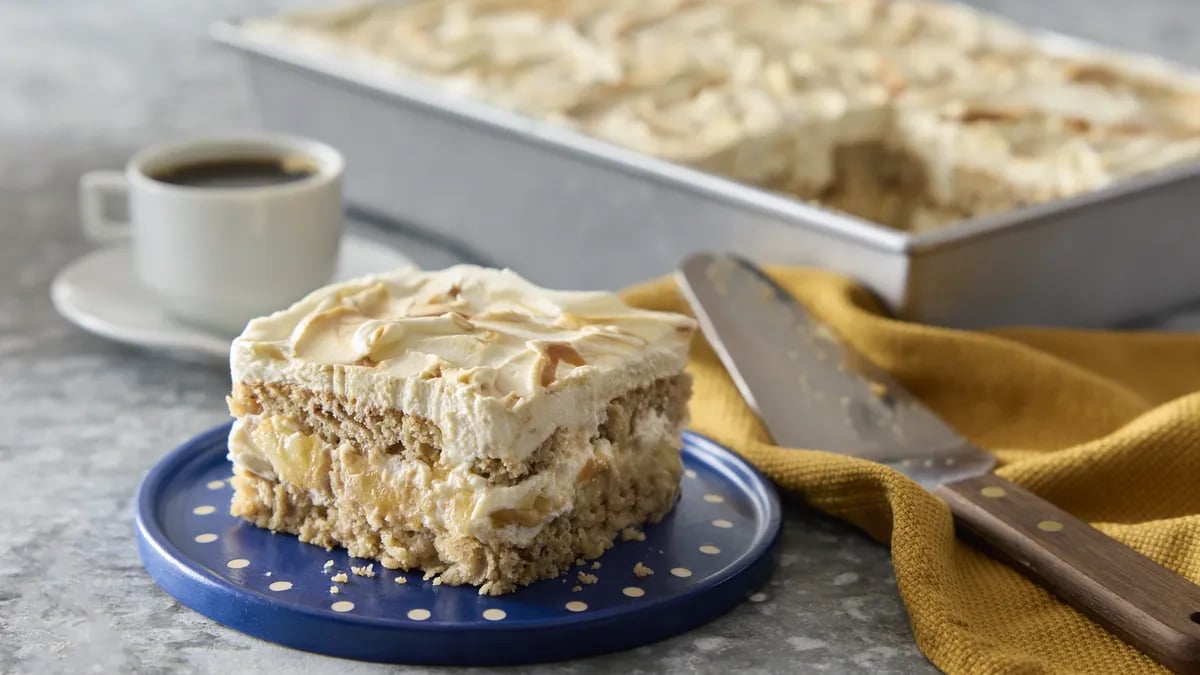 Caramel Apple Tiramisu