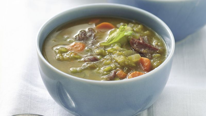 Healthy Slow Cooker Split Pea Soup • A Sweet Pea Chef