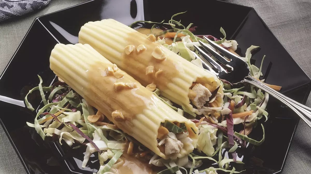 Asian Chicken Manicotti Salad