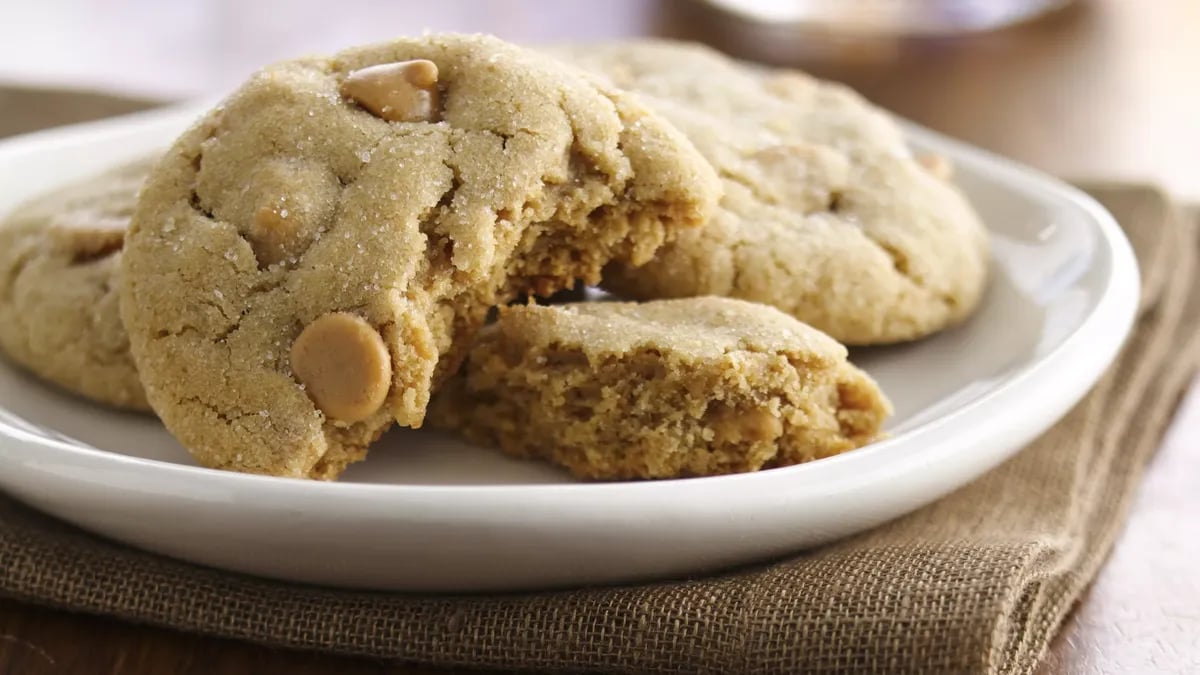 Peanut Butter Chip Cookies (White Whole Wheat Flour)