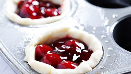 Mini Cherry Pies (made in a mini muffin tin) – Home Cooking Memories