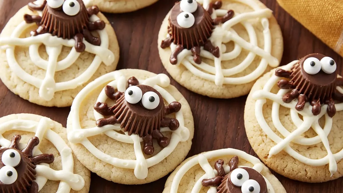 Cute Spider Cookies