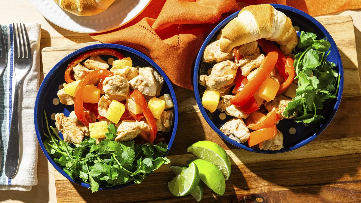 Tex-Mex Pineapple Chicken Foil Pack