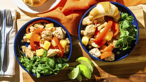 Tex-Mex Pineapple Chicken Foil Pack