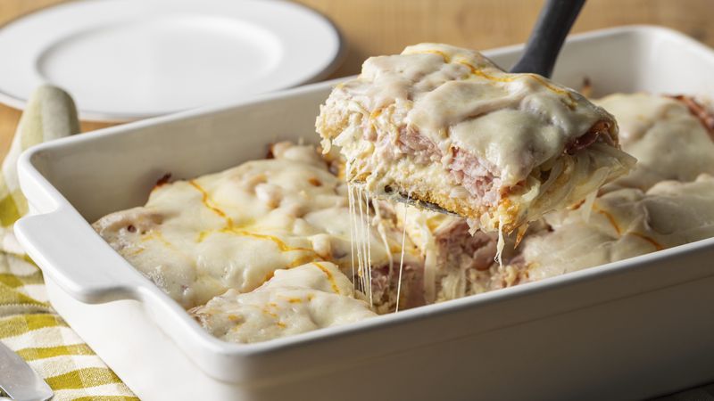 Deep-Dish Chicken Cordon Bleu