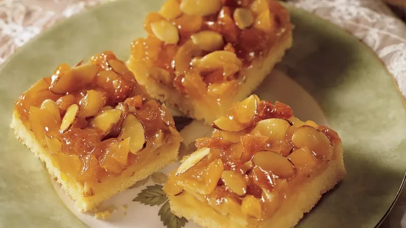 Apricot Almond Bars